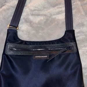 Longchamp navy crossbody